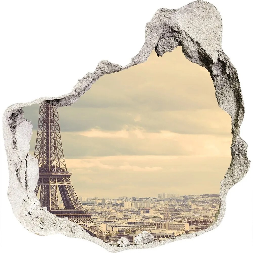 Fototapeta diera na stenu Eiffelova veža v paríži nd-p-67211214