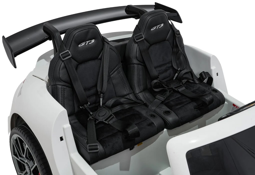 Detské elektrické autíčko Porsche 911 GT3 STRONG MP4 biele