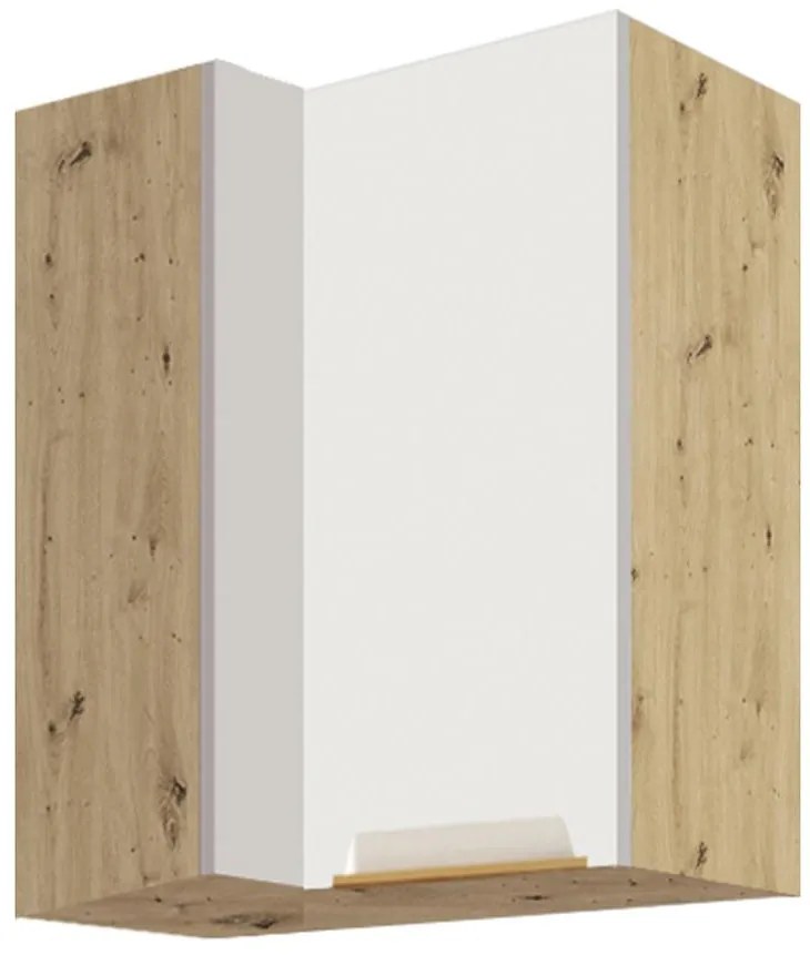 Skrinka do kuchyne Glamour 45g pravá White