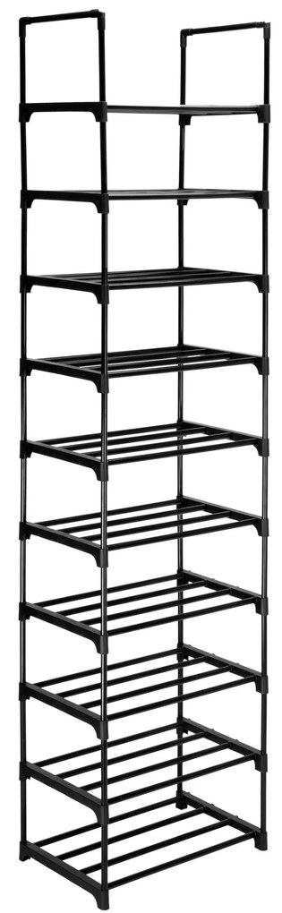Modulární botník Aron 90 cm černý