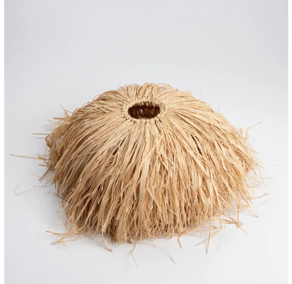 Univerzálne tienidlo KERIA, priemer 40 cm, hnedé