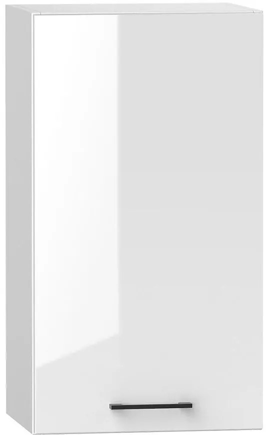 Kuchynská skrinka Oscar W40 PL biely lesk/biela