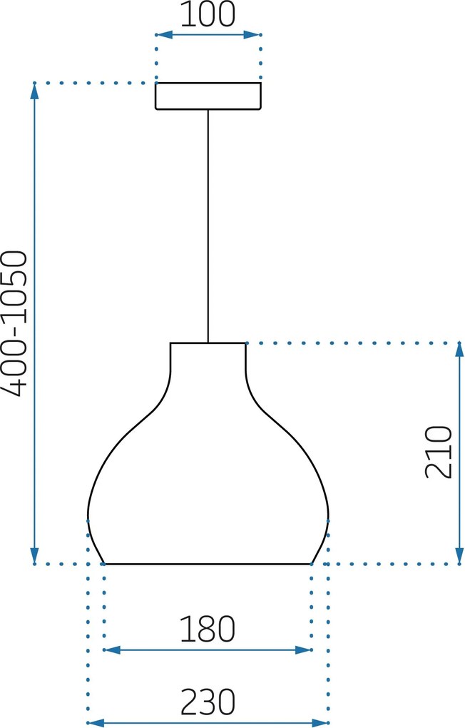 Toolight Toolight, BOHO závesné stropné svietidlo 1xE27, APP984-1CP, hnedá-čierna, OSW-05193