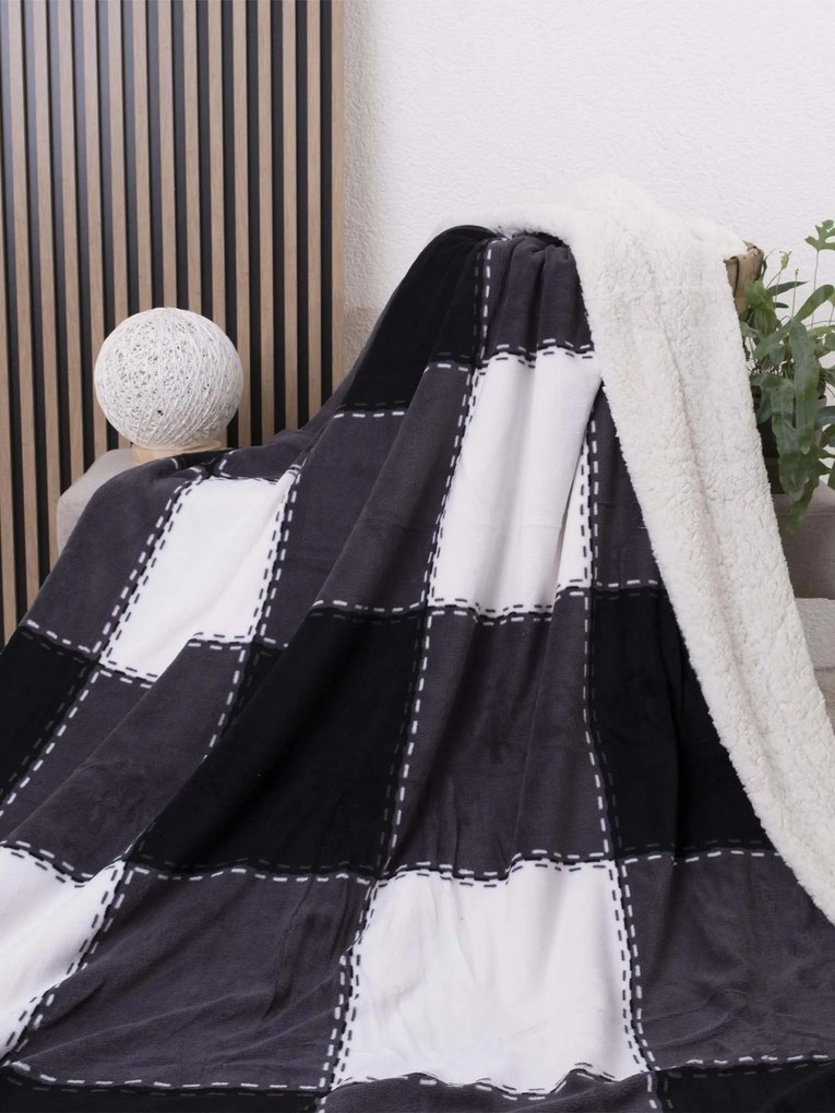 Baránková deka mikroplyš Exclusive 220 × 200 cm – Mark