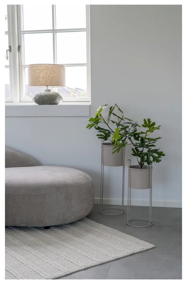 Kovové obaly na kvetináče v súprave 2 ks ø 21,5 cm Rabo – House Nordic