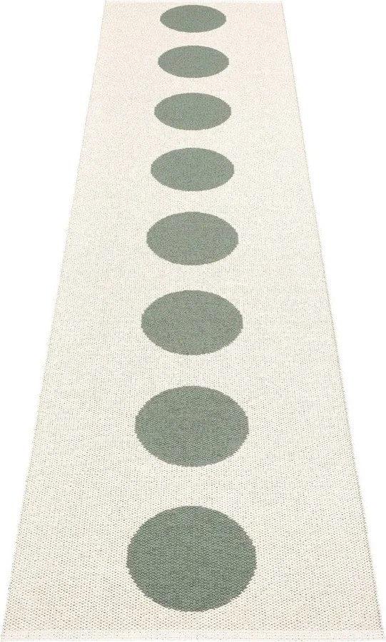 Zelený vnútorný a vonkajší behúň 70x300 cm Vera Army – Pappelina