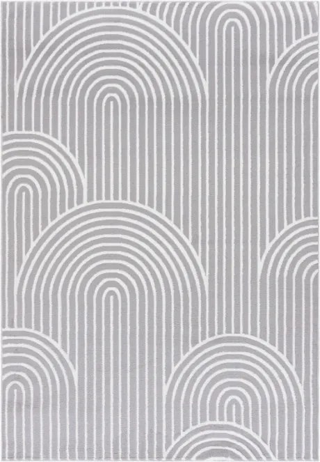 Koberec ELLEN NG81A sivý / biely