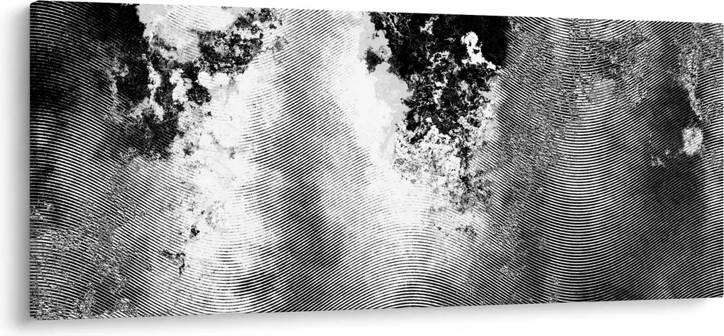 Obraz - Šrafovanie (120x50 cm)