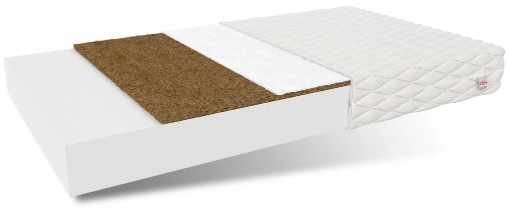 Penový matrac Carini 200x80x11 cm - kokos