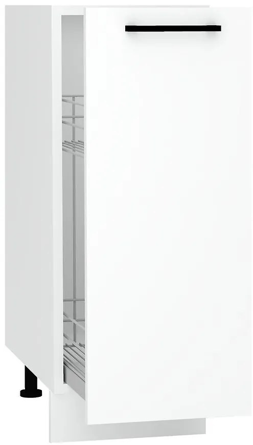 Kuchynská skrinka Max D30 Cargo + Kôš biela