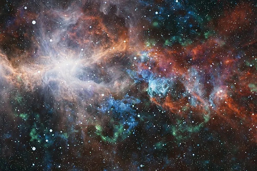 Samolepiaca tapeta nekonečná galaxia