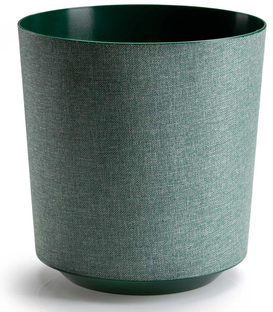 PLASTOVÝ KVETINÁČ ALOE TX 25,5X27 CM TMAVOZELENÁ