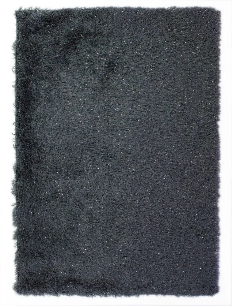 Tmavosivý koberec Flair Rugs Dazzle Charcoal, 80 × 150 cm