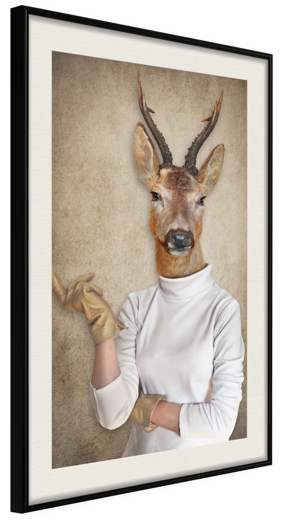 Artgeist Plagát - Housewife [Poster] Veľkosť: 40x60, Verzia: Zlatý rám