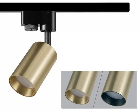 Bodové svietidlo do lištového systému MARIBEL 3xGU10/10W/230V zlatá