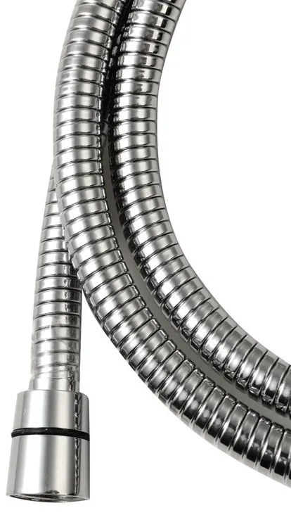 Sapho, LUX kovová sprchová hadica, opletená, možnosť natiahnutia, 150-180cm, chróm, FSACC293