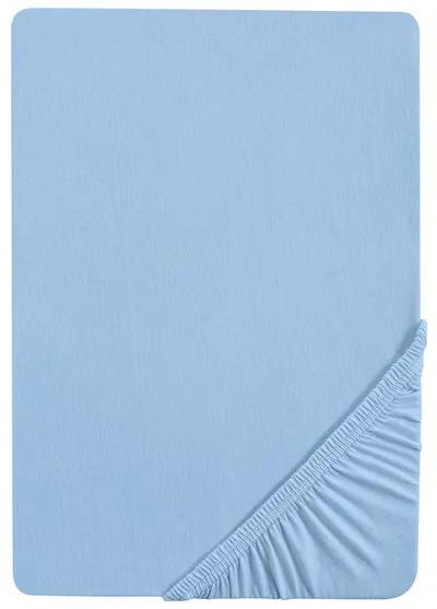 Biberna Napínacia plachta (180 – 200 x 200 cm, ľadová modrá)  (100226989)