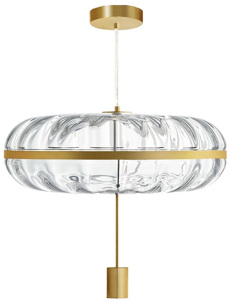 Toolight Toolight, závesné svietidlo 1xE27 APP1102-C, zlatá, OSW-08880