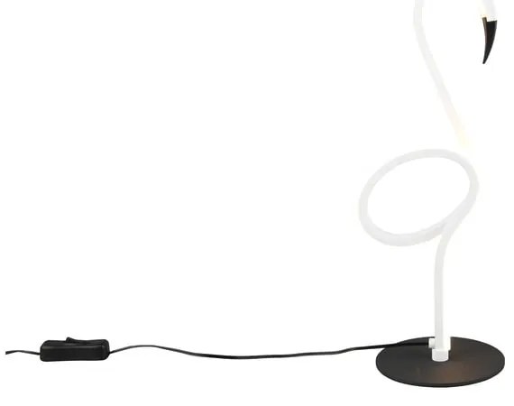 Biela LED stolová lampa (výška 35 cm) Ingo – Trio