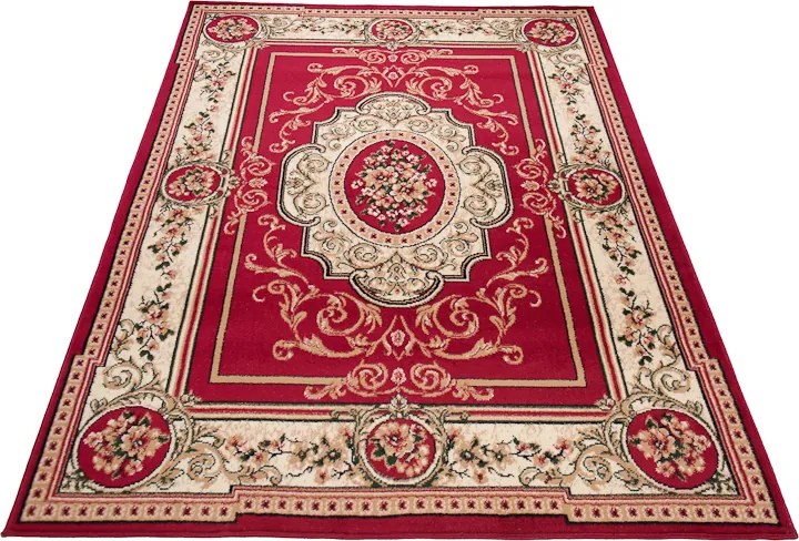 TA Koberec F744A ČERVENÝ ATLAS PP Rozmer: 160x230 cm