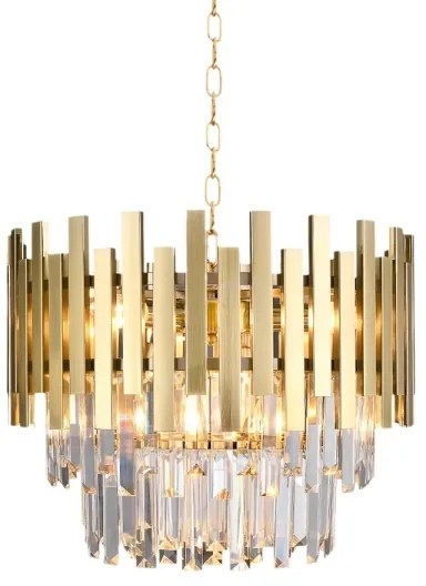 Luster na reťazi ASPEN GOLD 6xE14/40W/230V