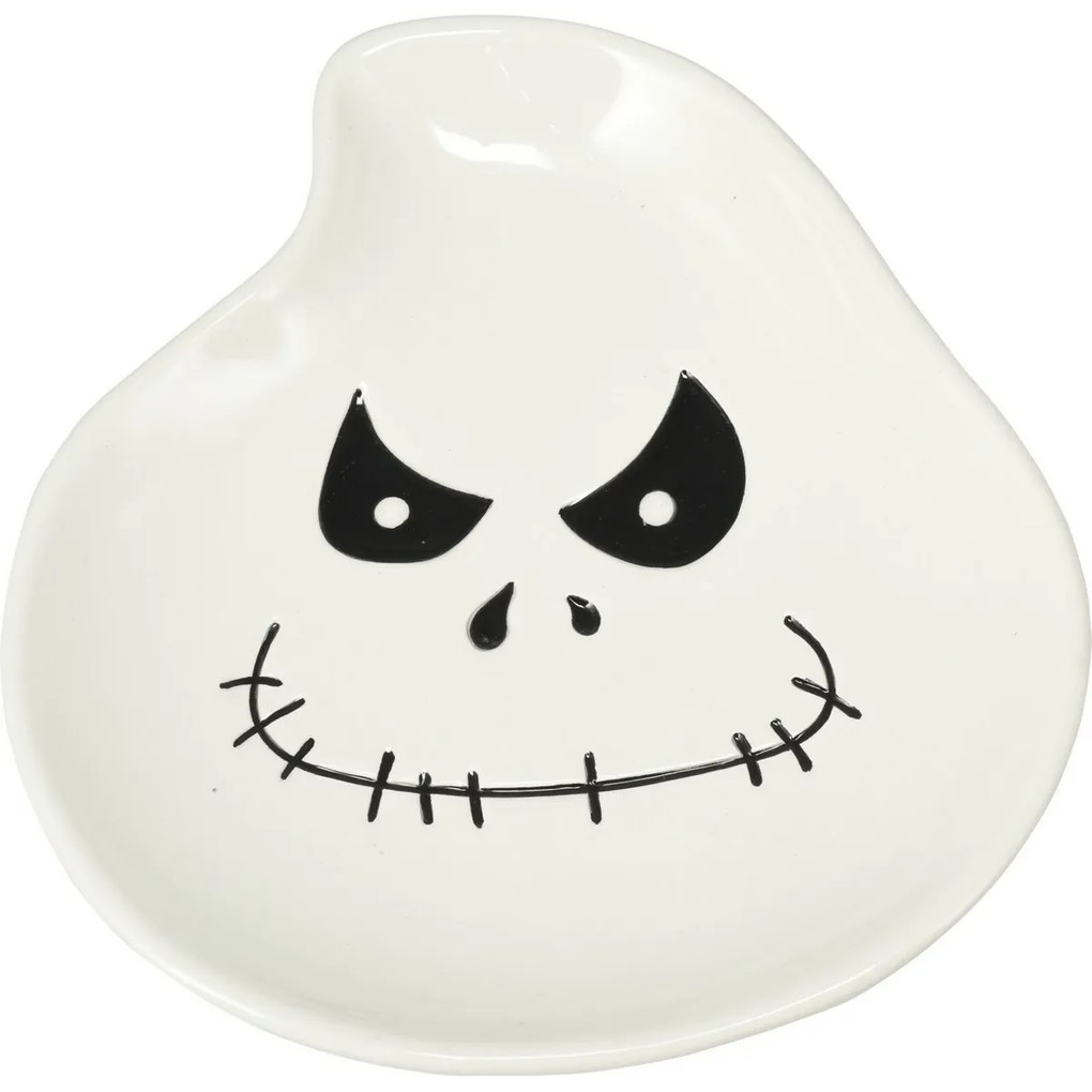Dekoračný tanier na Halloween Duch, 16 cm