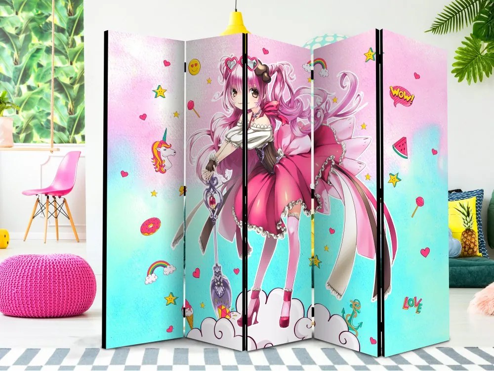 Artgeist Paraván - Sorceress Miko II [Room Dividers]