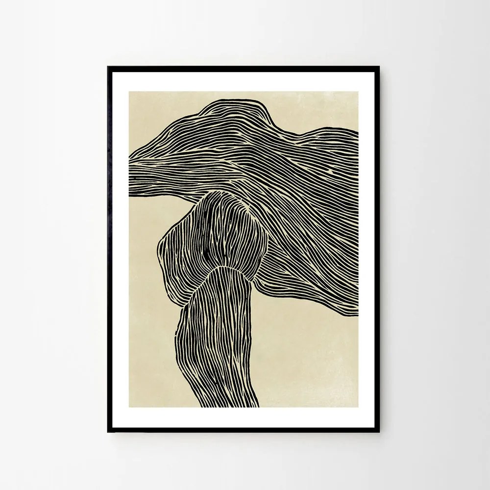 The Poster Club Plagát The Line No16 by Rebecca Hein 50x70 cm