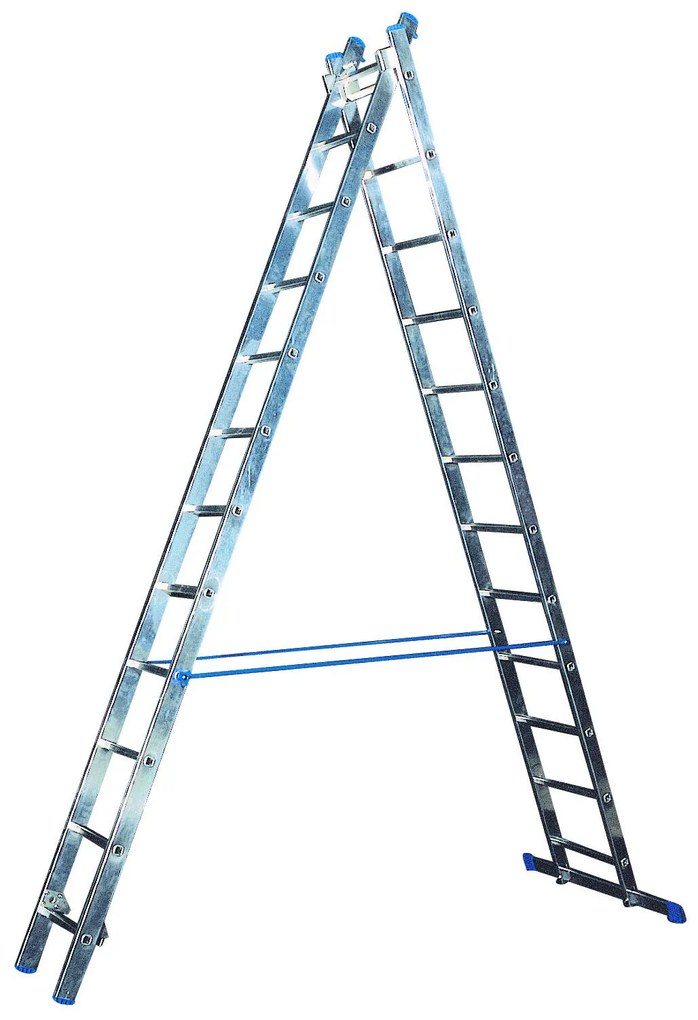 Elkop Hliníkový rebrík Multi 2x2,2m -8 priečok