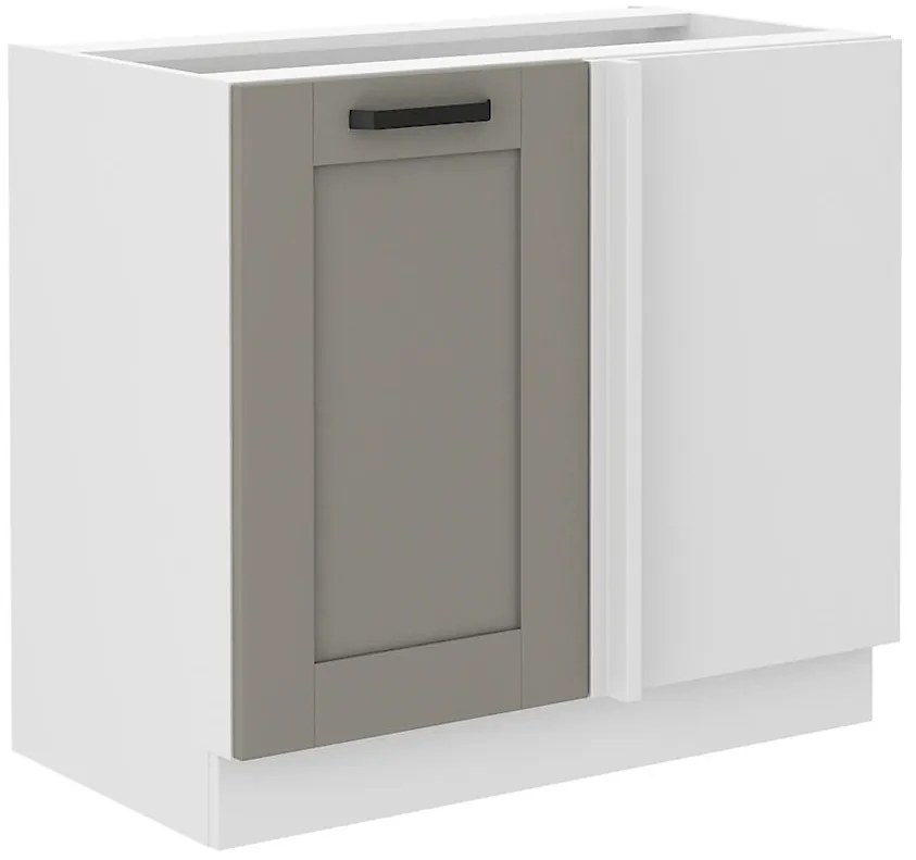 Kuchynská skrinka Luna claygrey/biela 105 ND 1F BB