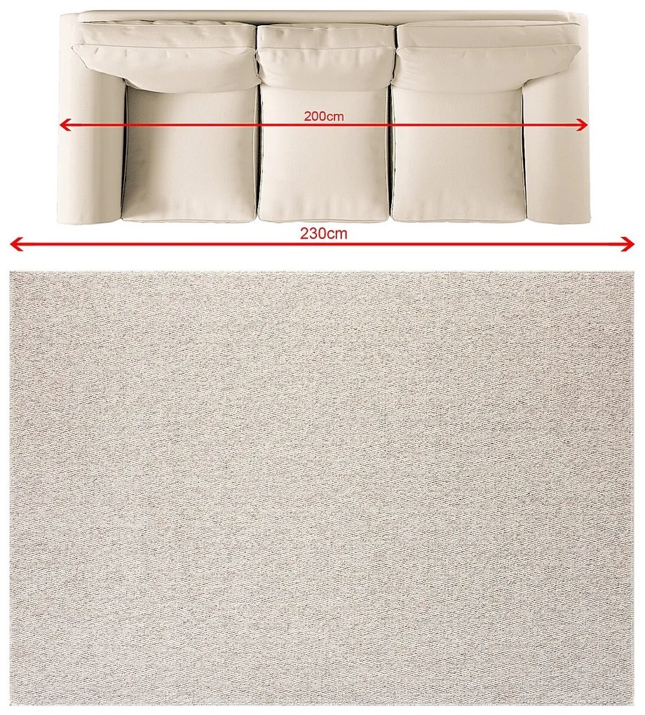Koberec Neutral 160x230 cm