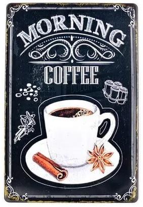 Ceduľa 3D - Morning Coffee