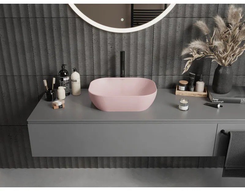 Mexen ROSA umývadlo, 50x40 cm, ružová, 21095044