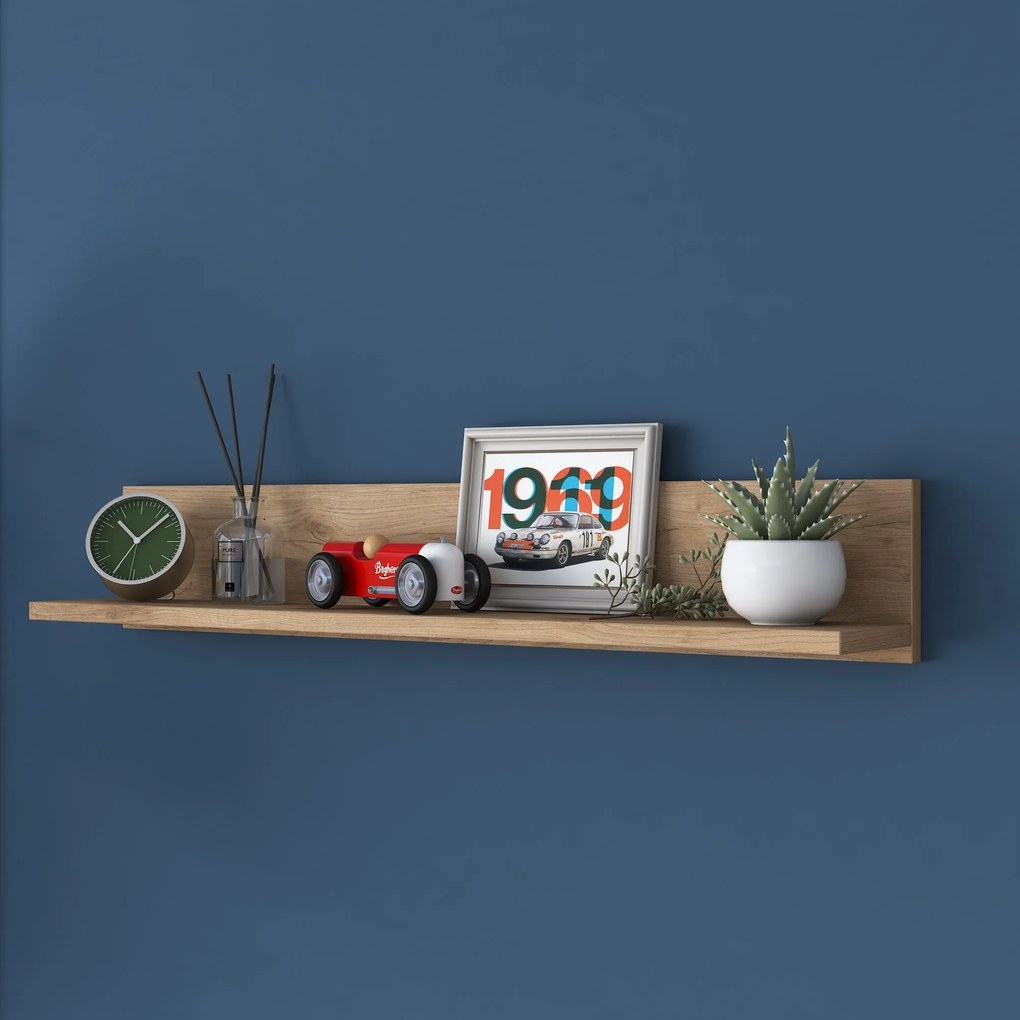 Nástenná polica AE104 orech