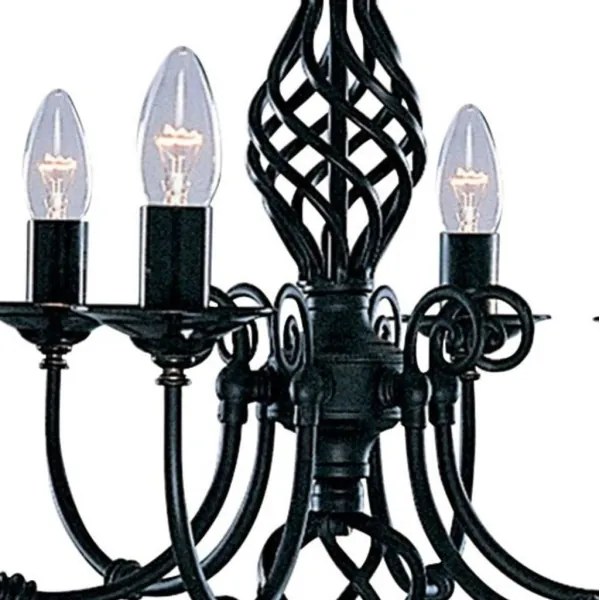 Searchlight 3379-6 - Luster na reťazi ZANZIBAR 6xE14/60W/230V