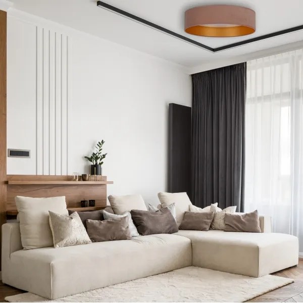 Brilagi - LED Stropné svietidlo VELVET LED/24W/230V 3000/4000/6400K béžová/zlatá