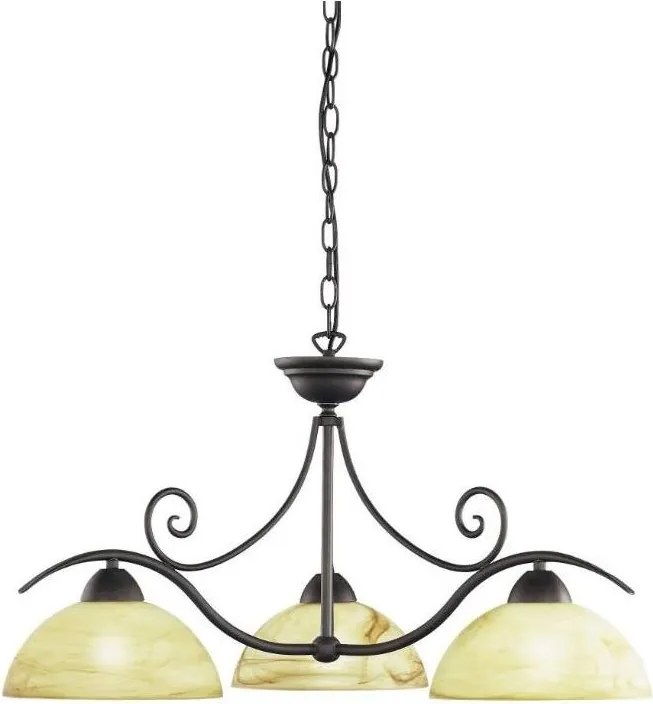 Wofi 5128.03.09.0000 - Luster na reťazi LACCHINO 3xE27/60W/230V