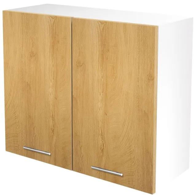 VENTO G-80/72 top cabinet, color: white / honey oak