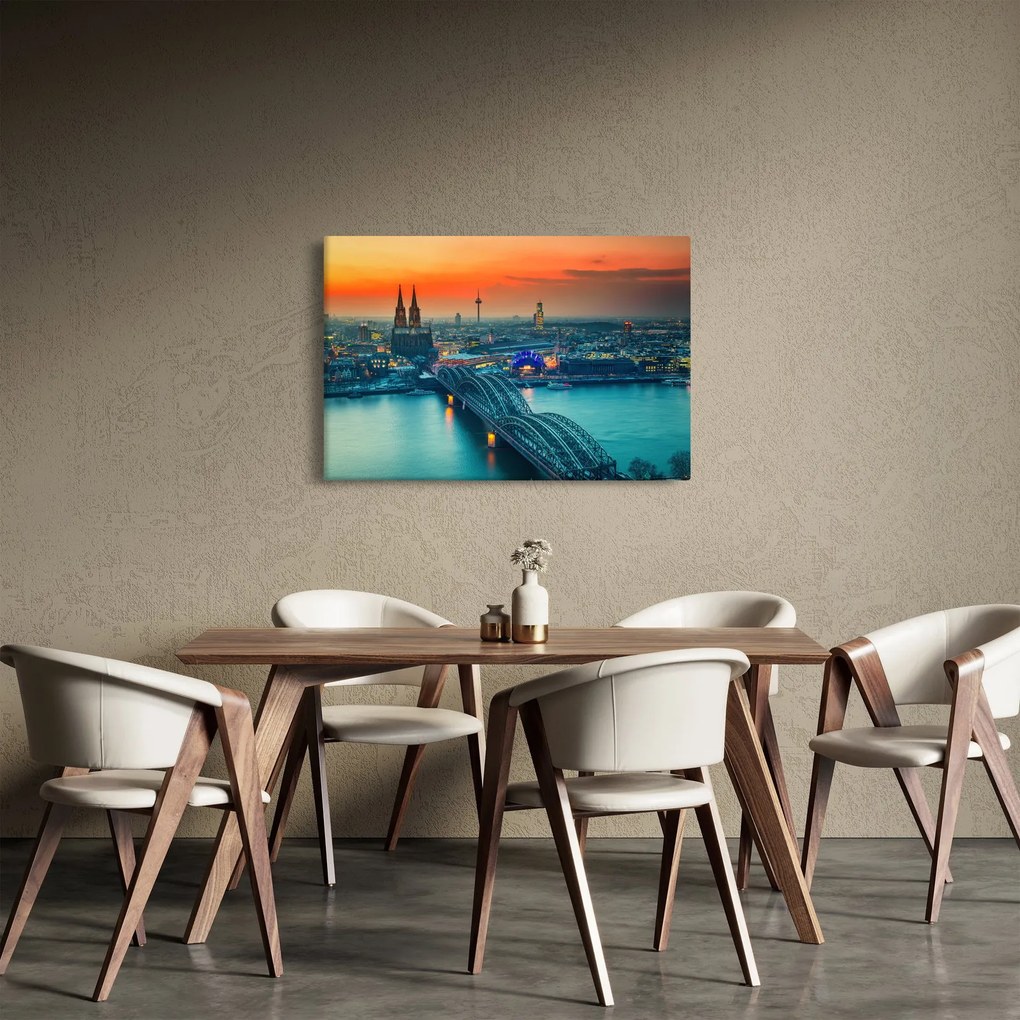 Obraz - Kolín nad Rýnom (90x60 cm)