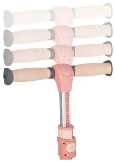 Lionelo - Detská kolobežka 2v1 FRANKY ružová