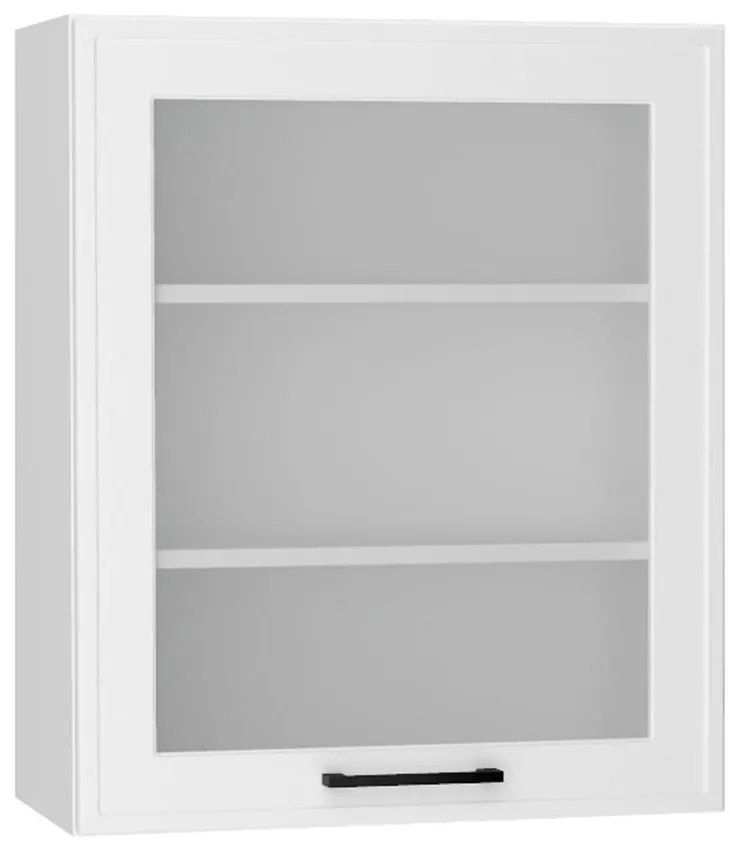 Kuchynské skrinka Emily Ws60 Pl biely hrášok mat