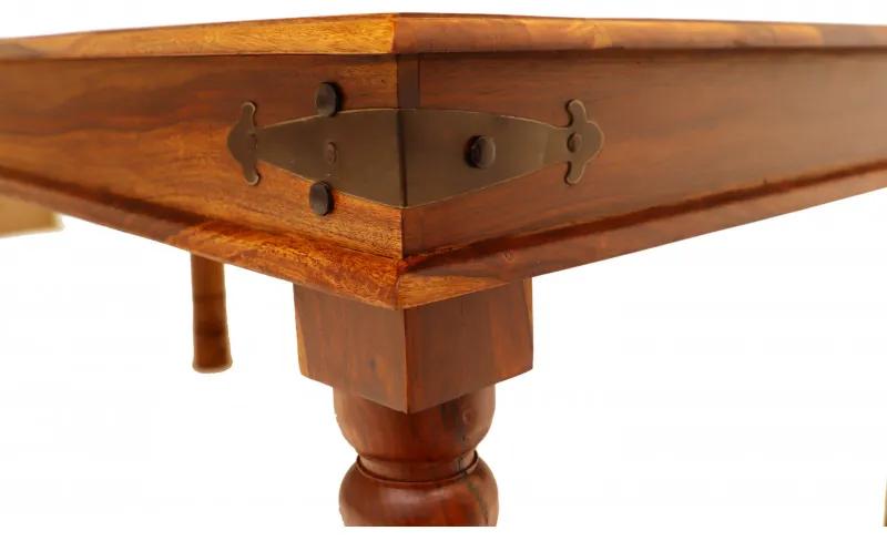 Jedálenský stôl Jali 175x90 z indického masívu palisander Natural
