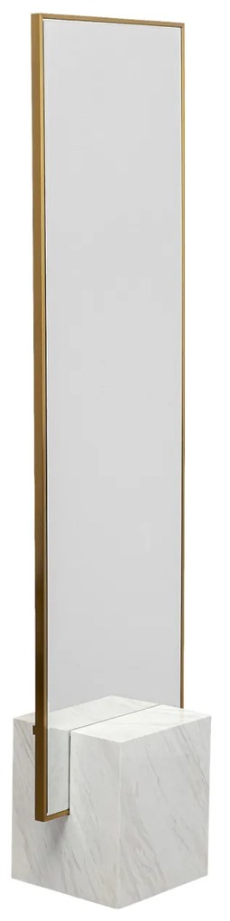 Hulda zrkadlo mosadzné 180x46 cm