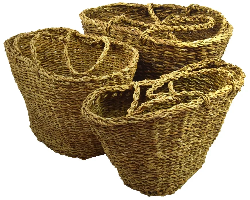 Úložná taška z morskej trávy Rozmery (cm): 43x29, v. 28