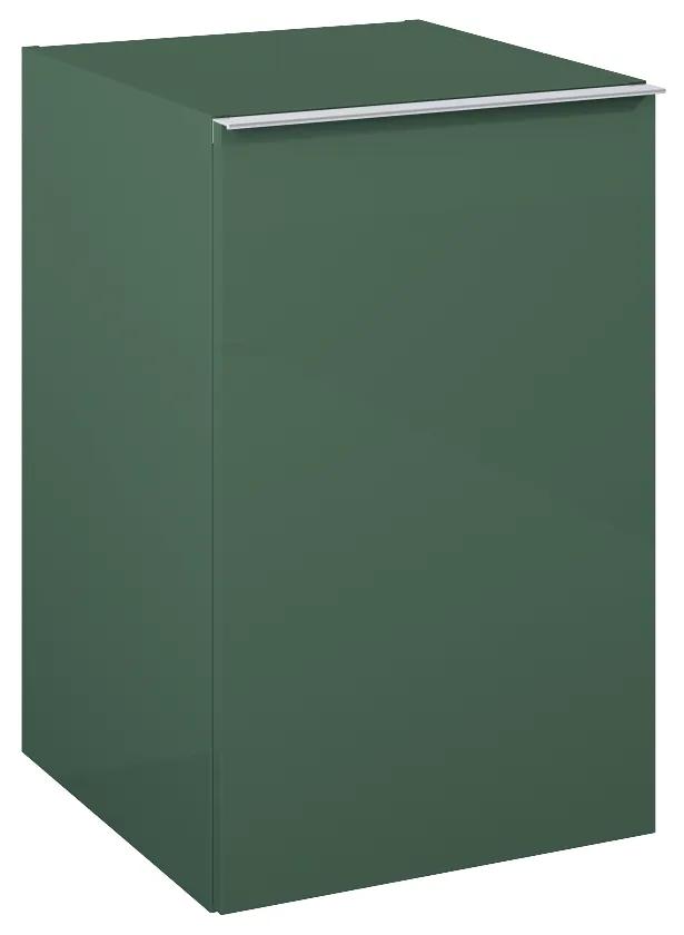 Elita Look, bočná závesná skrinka 40x45x64 cm 1D PDW, zelená matná, ELT-168568