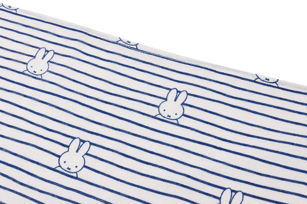 Plienky 3 ks 70x70 cm Miffy Stripe Navy
