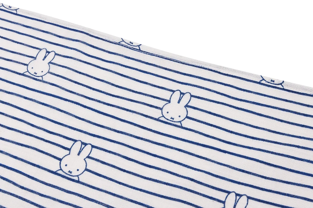 Plienky 3 ks 70x70 cm Miffy Stripe Navy