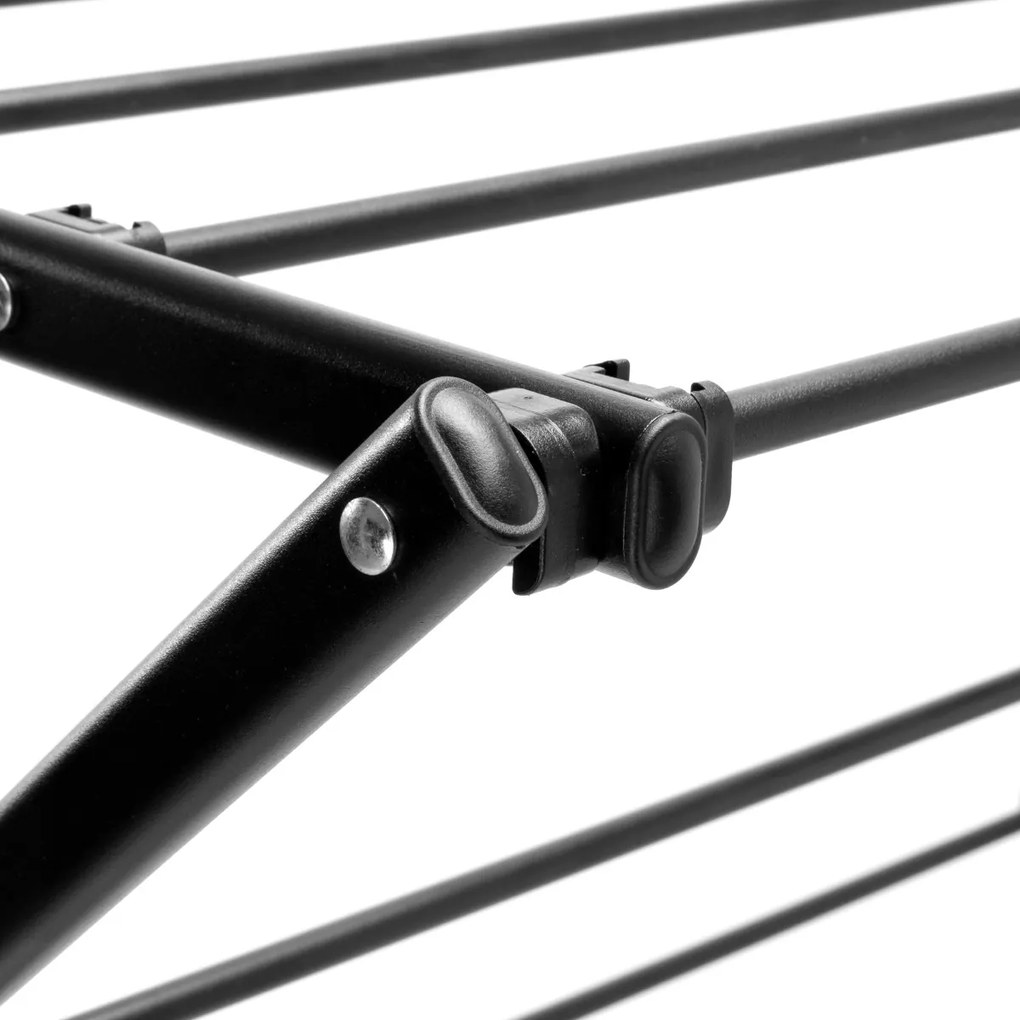 Sušiak na bielizeň KARLA čierny