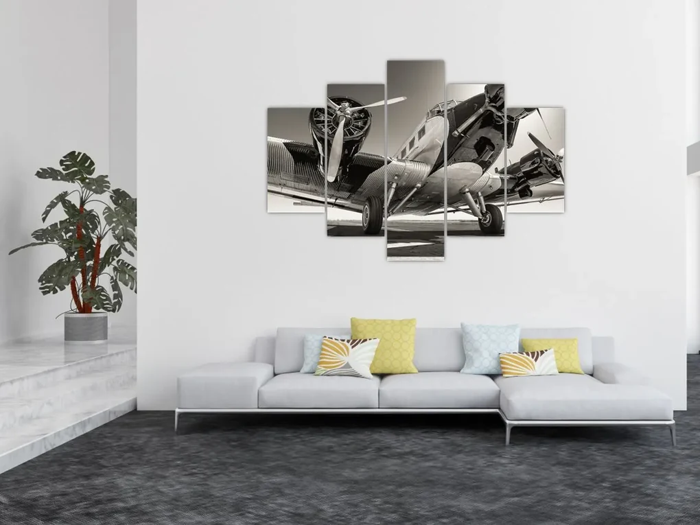 Obraz - Historické lietadlo (150x105 cm)