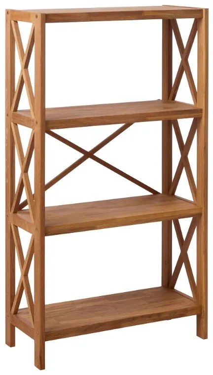 Dizajnový regál Walworth 124 cm prírodný dub